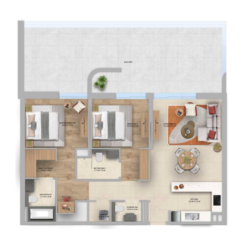 Apartments plan