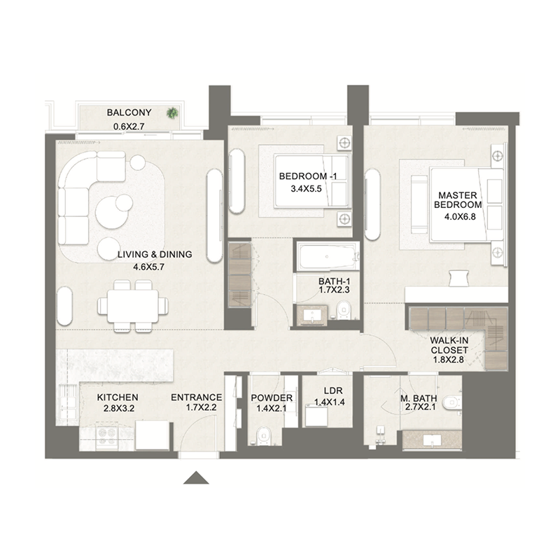 Apartments plan