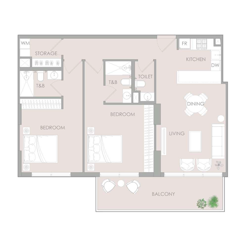 Apartments plan
