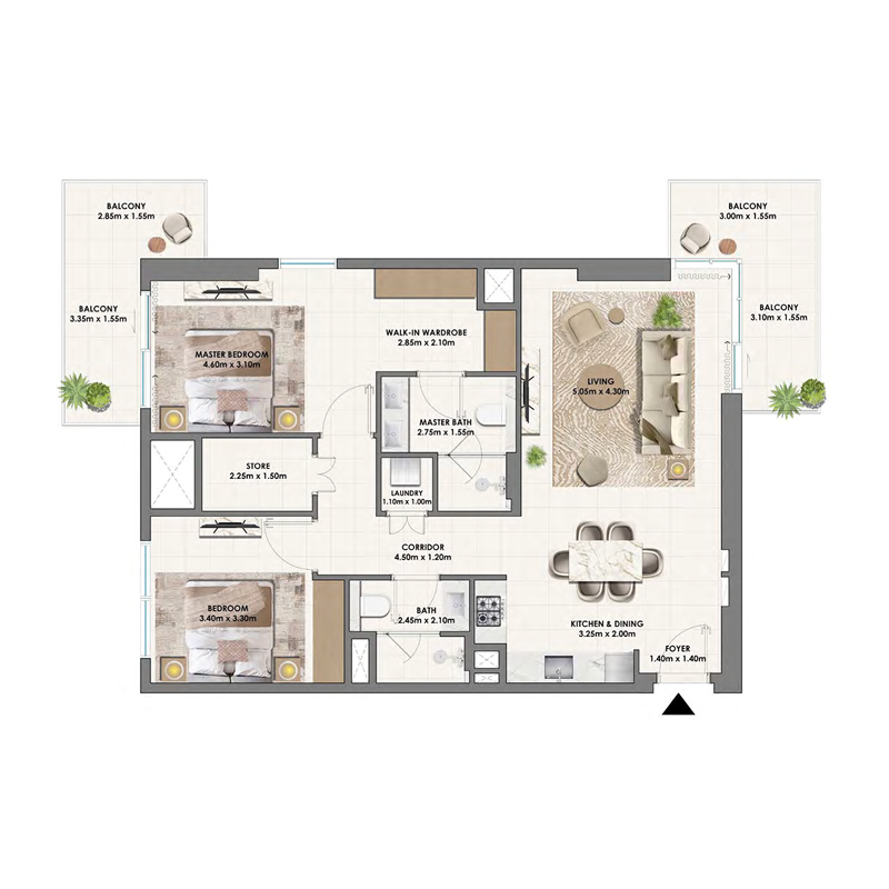 Apartments plan