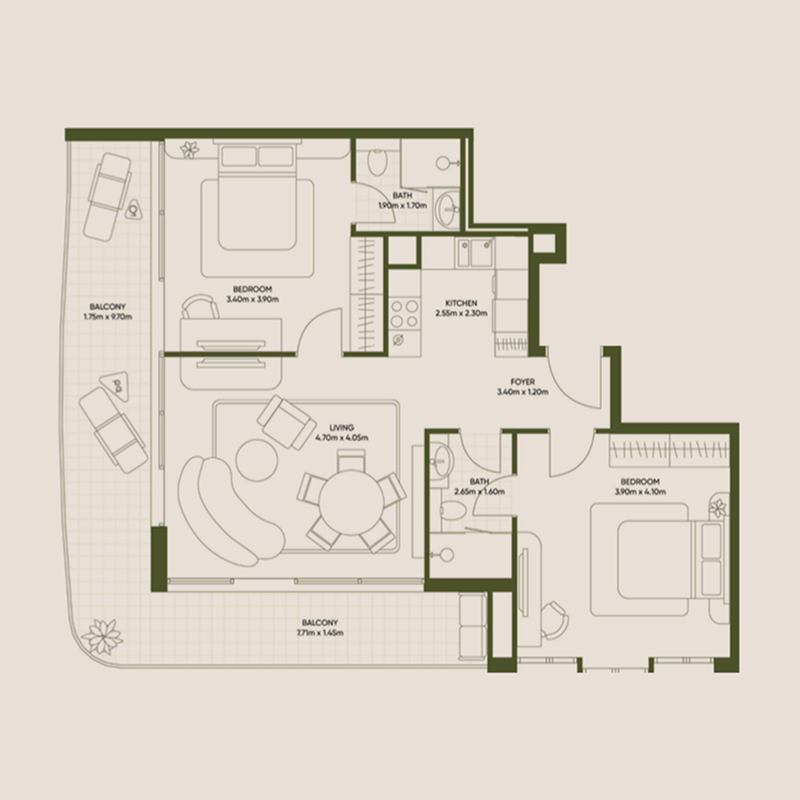 Apartments plan