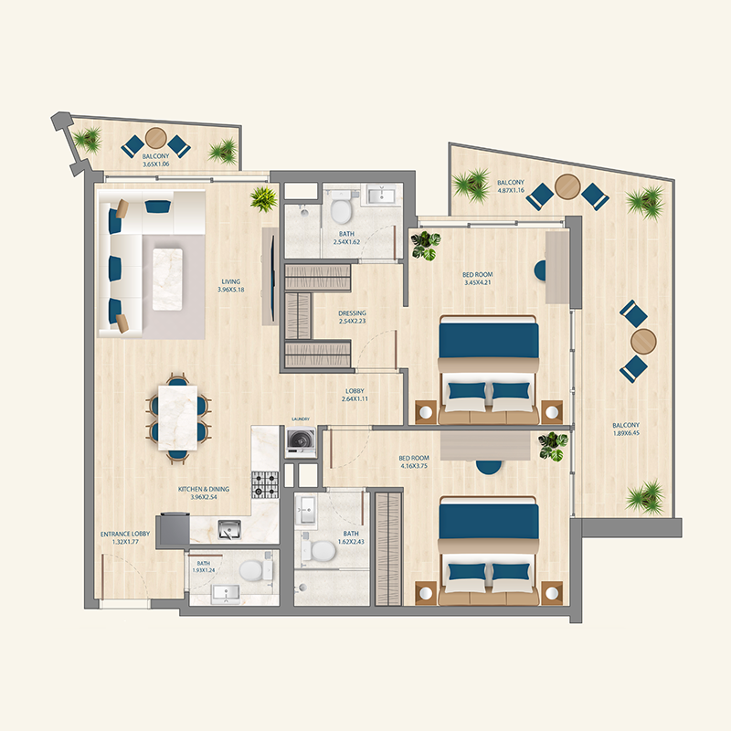 Apartments plan
