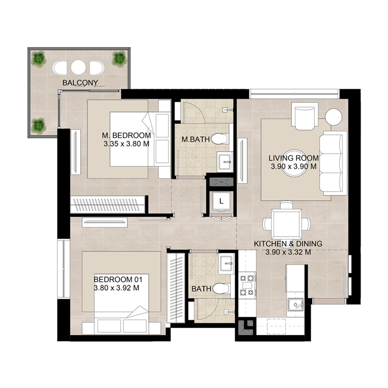 Apartments plan