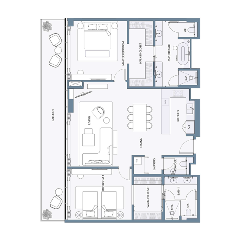 Apartments plan