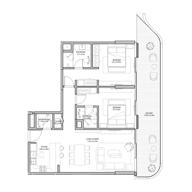 Apartments plan