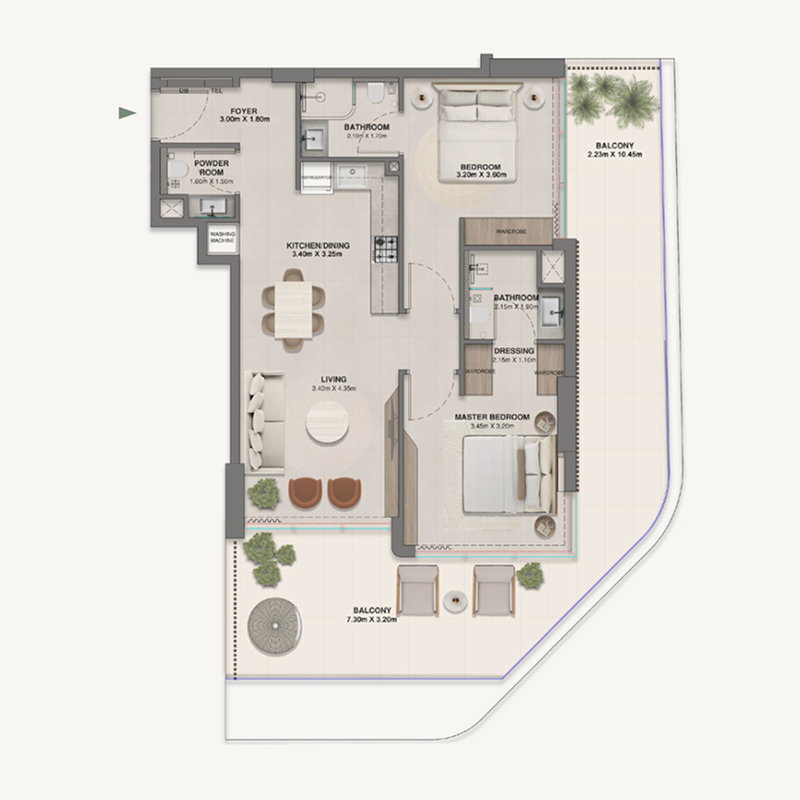 Apartments plan