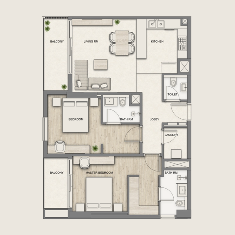 Apartments plan