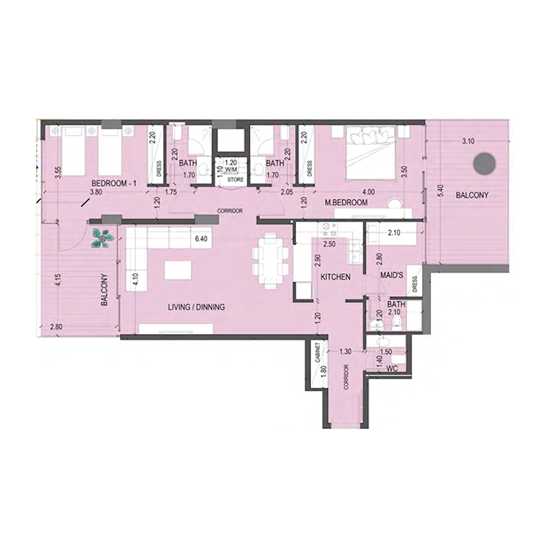 Apartments plan