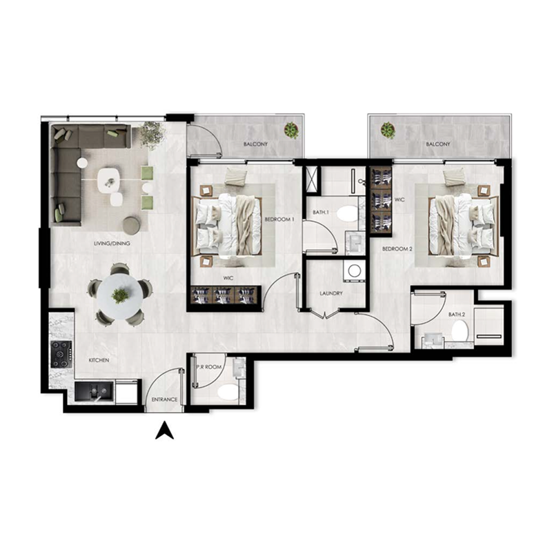 Apartments plan