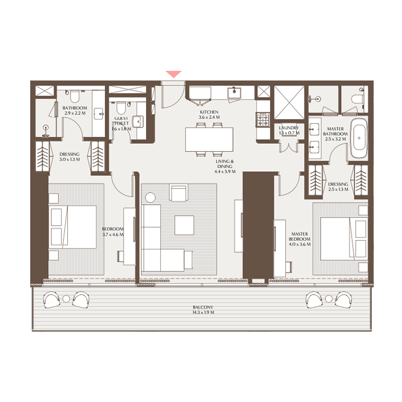 Apartments plan