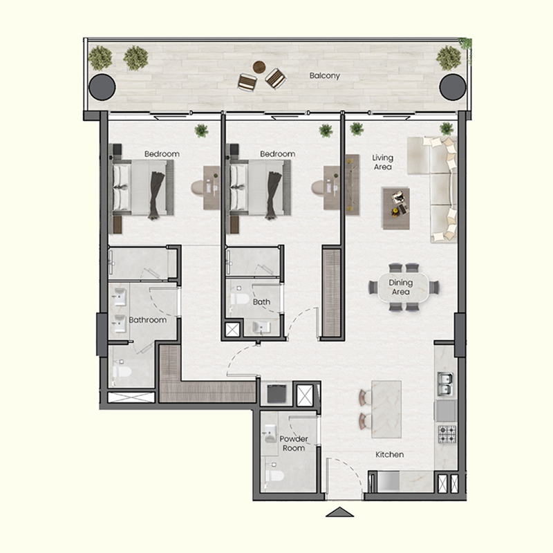 Apartments plan