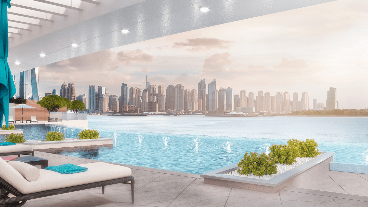 Rooftop Infinity Pool amenity image