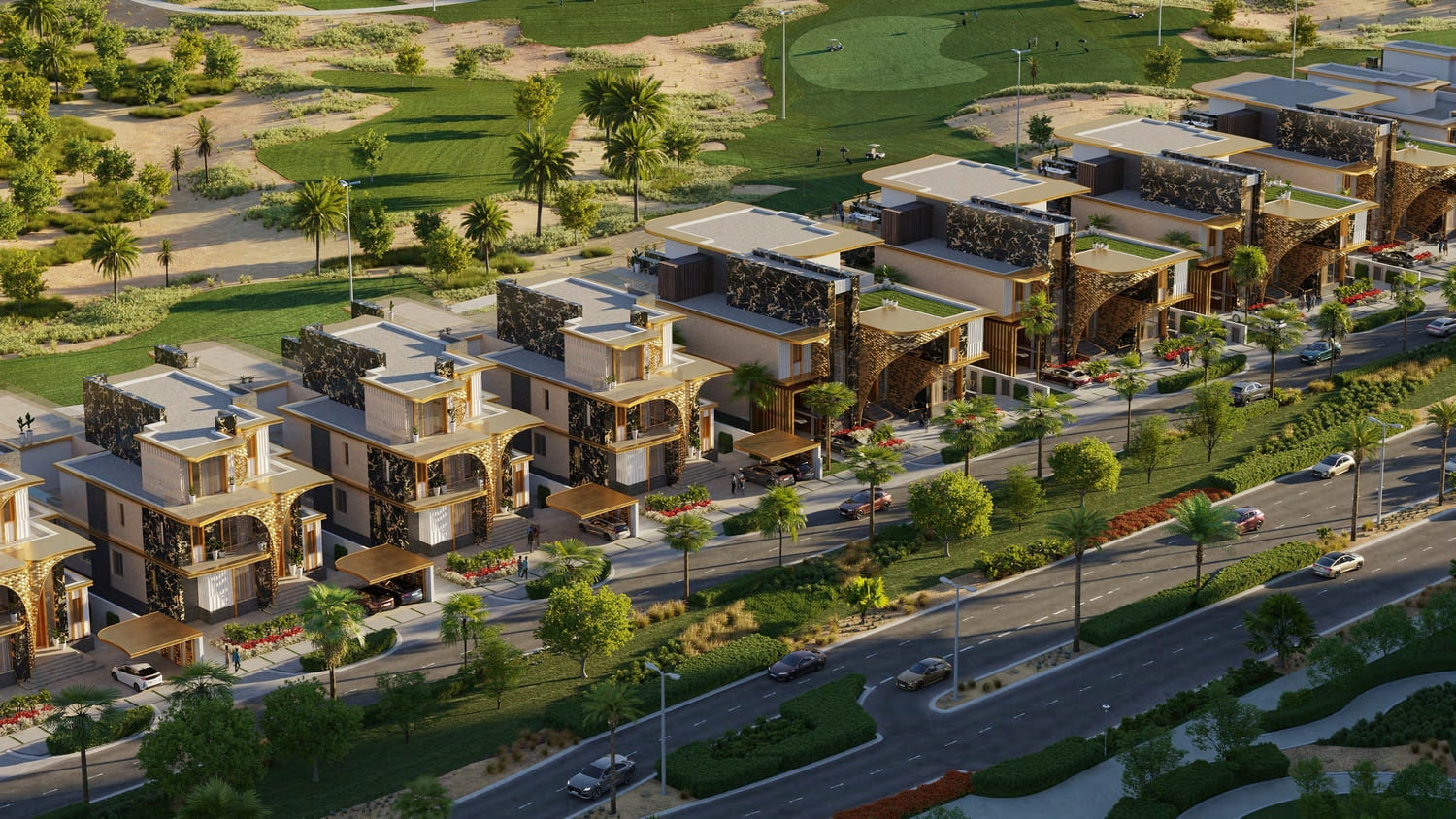 Damac Hills - Gems Estates architecture 2