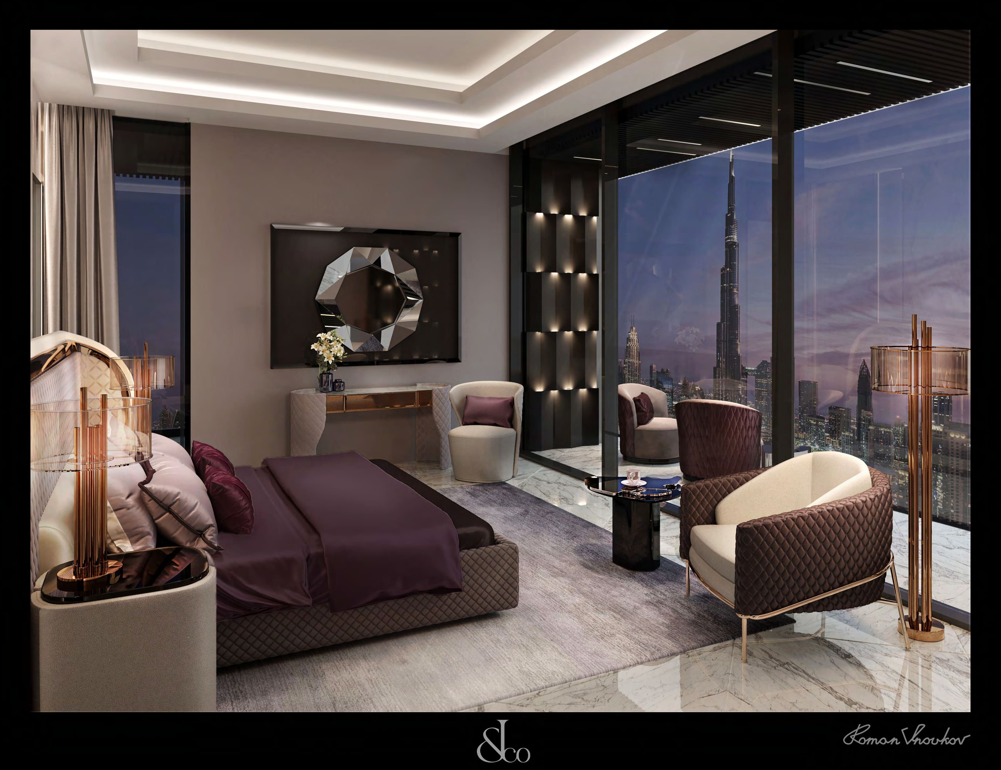 Burj Binghatti Jacob and Co Residences interior 10
