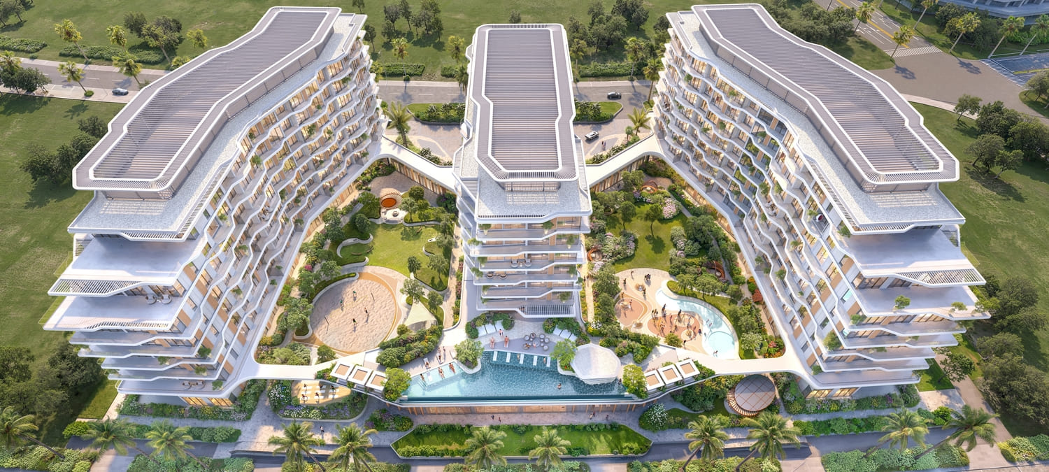 Flora Isle Beachfront Residences architecture 2