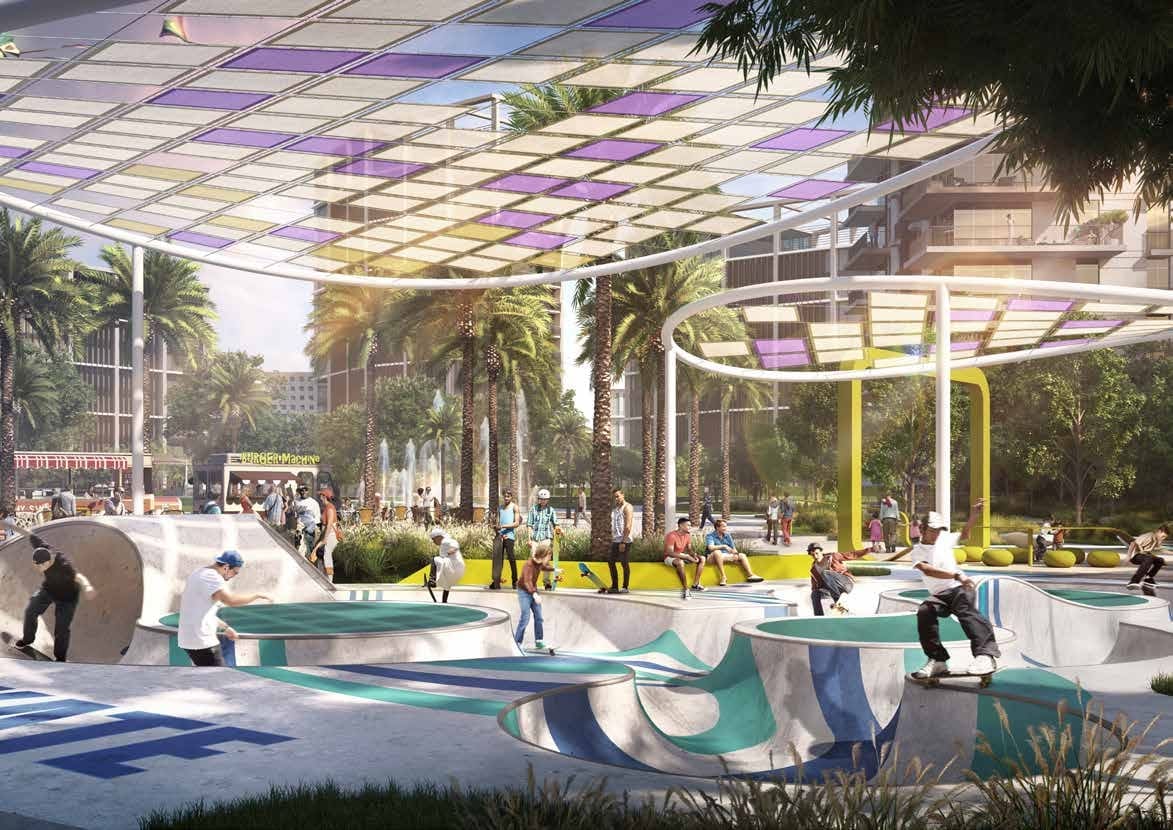 Skateable landscape amenity image