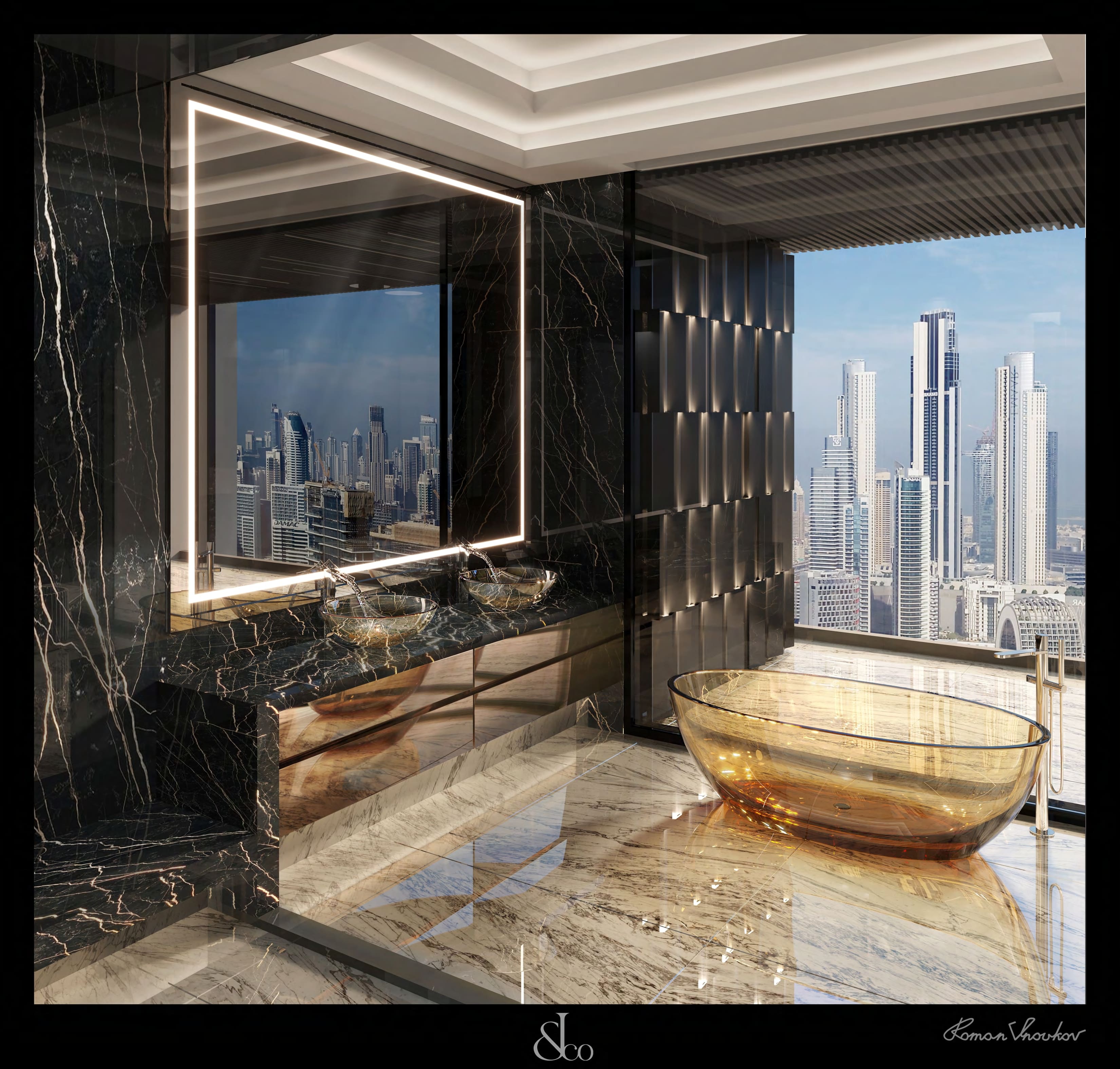 Burj Binghatti Jacob and Co Residences interior 12
