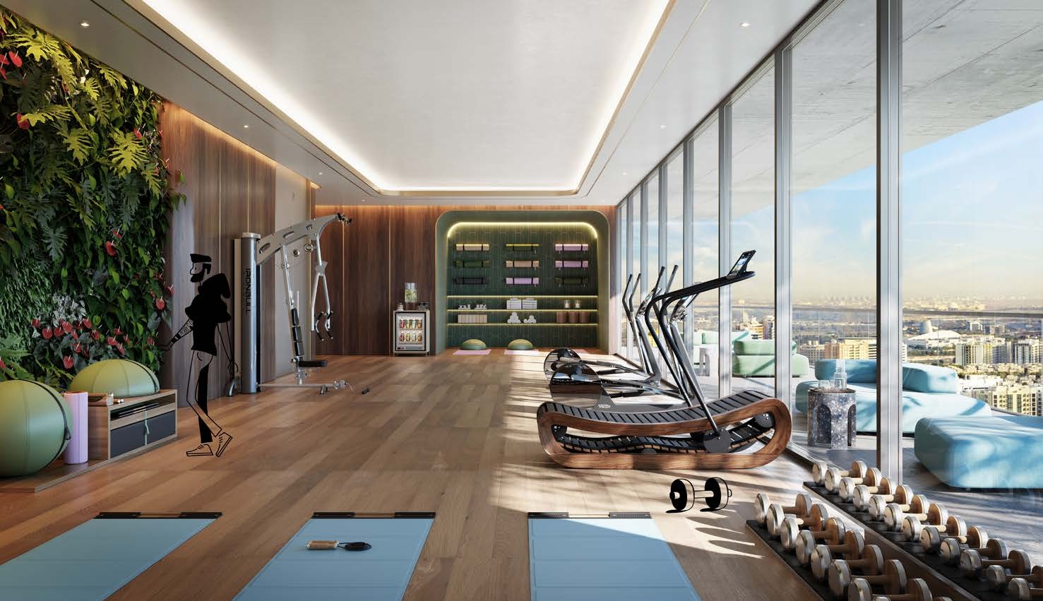 Rooftop Gymnasium amenity image