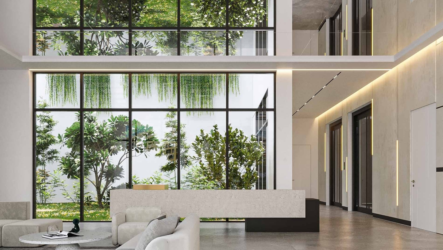 Hillside Residences lobby 1