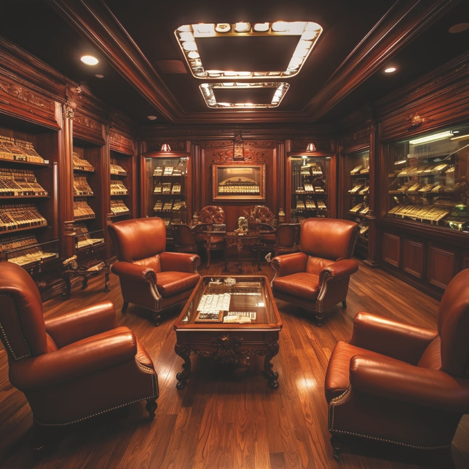 Cigar lounge amenity image