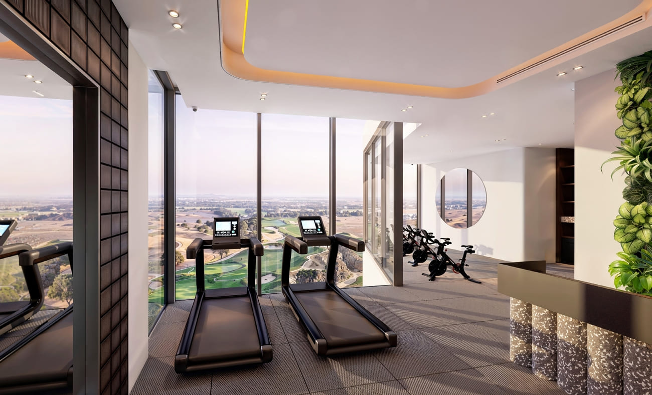 Indoor gym amenity image