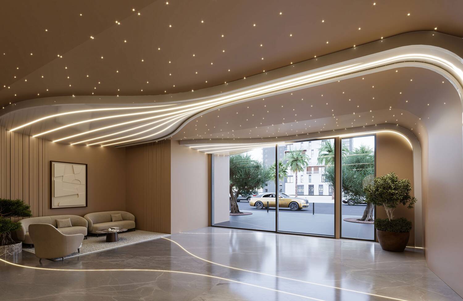 Jardin Astral lobby 2