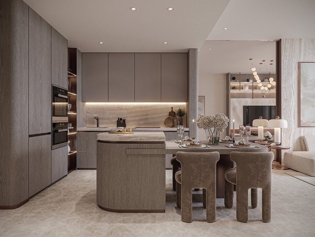 One Sky Park interior 2