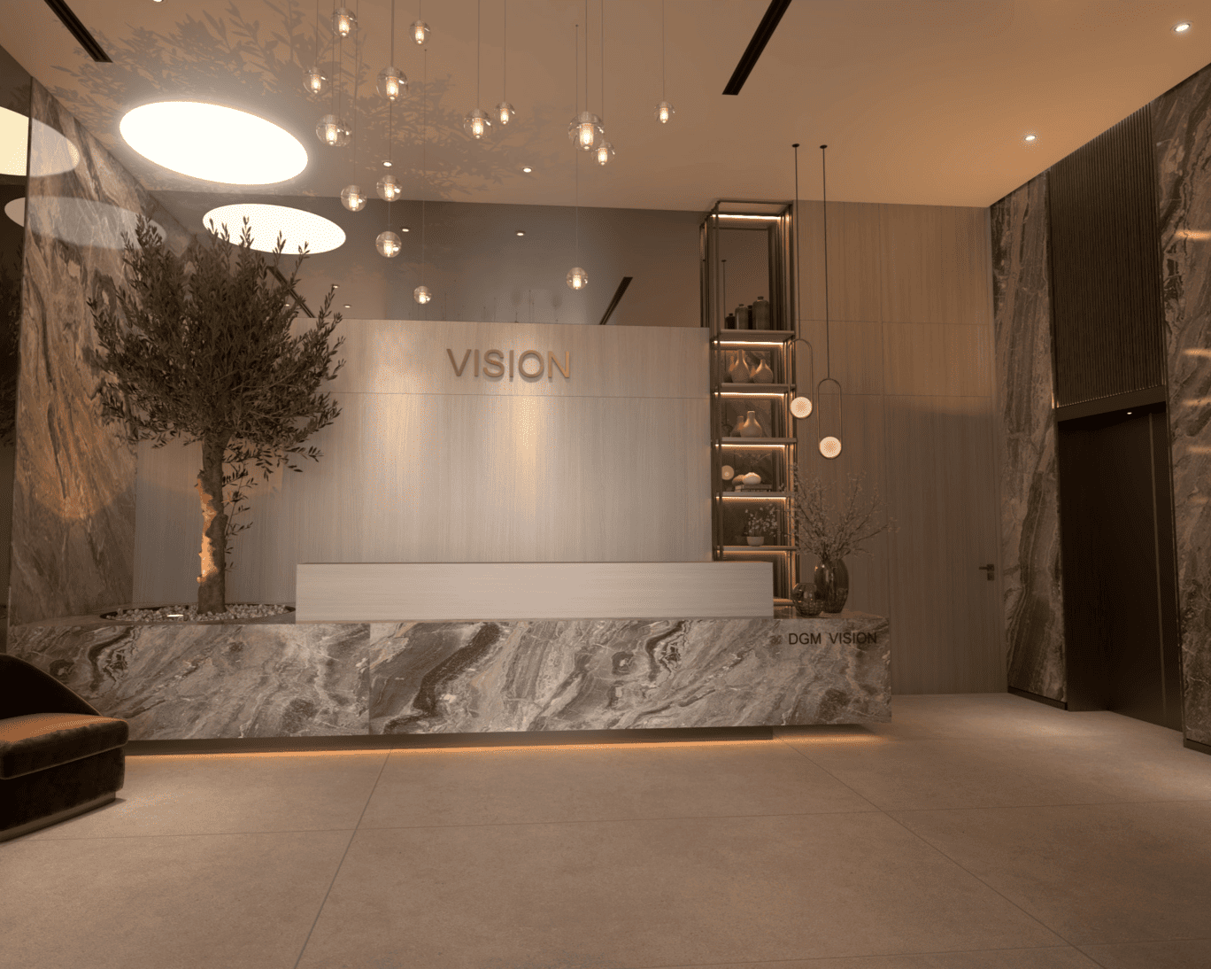 Coral by Vision lobby 2
