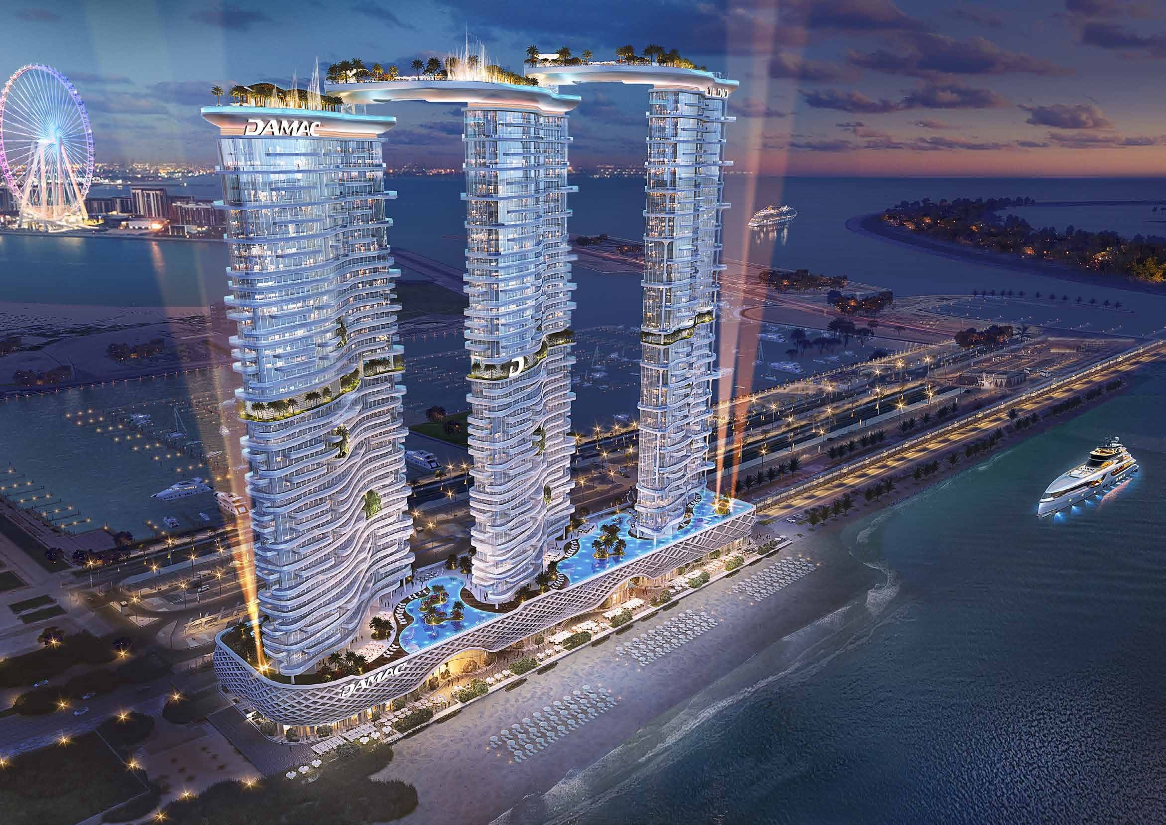 Damac Bay architecture 2