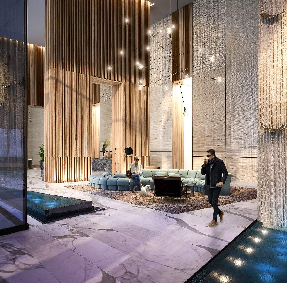 One Za’abeel Residences lobby 1