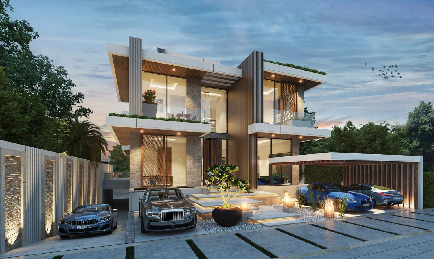 Damac Hills - Cavalli Estates architecture 4