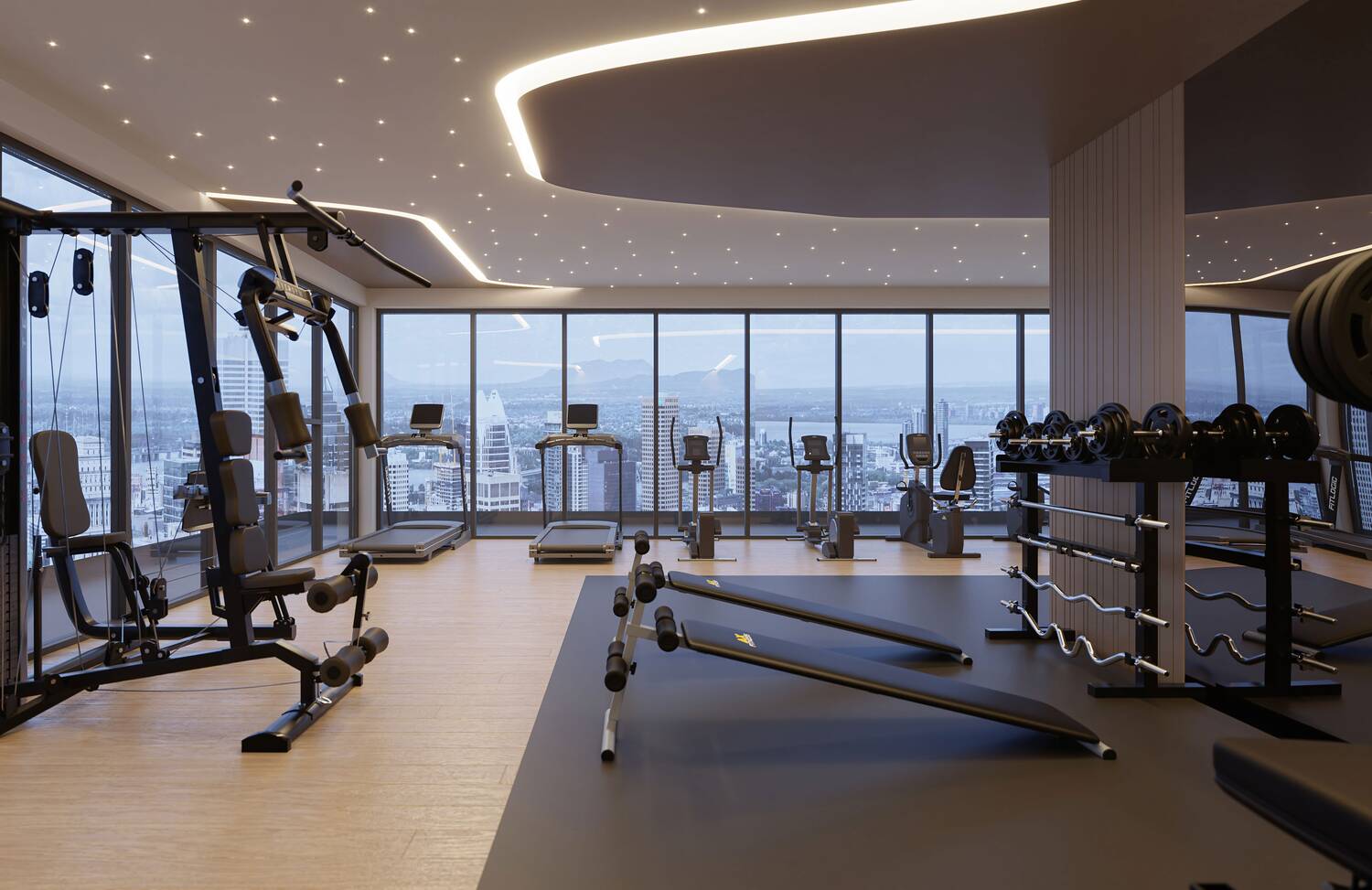 Rooftop Gym amenity image