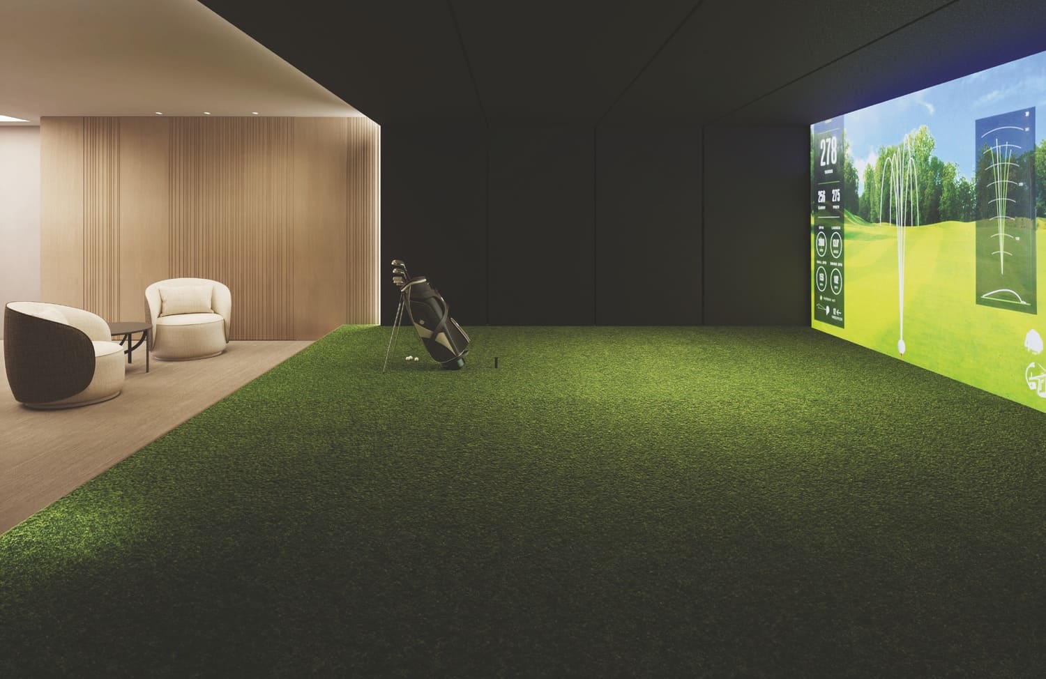 Golf Simulator amenity image