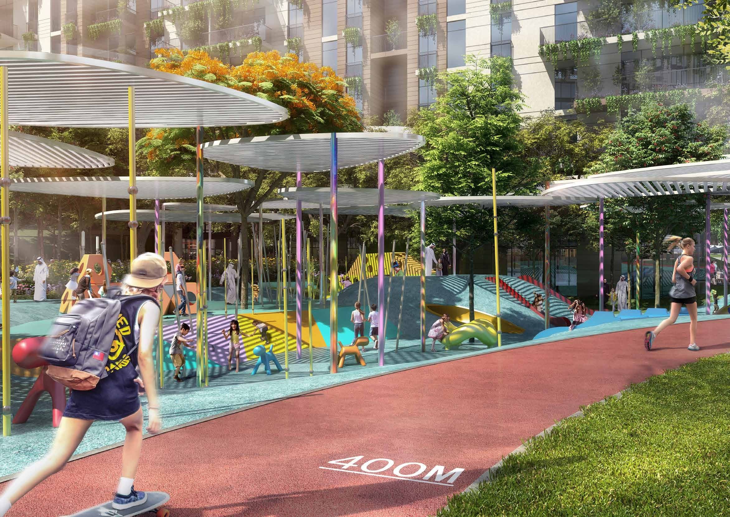 Running track amenity image