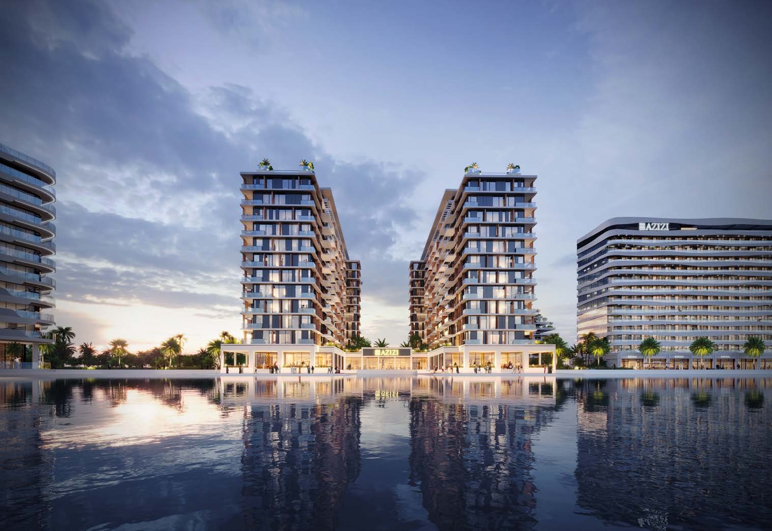 Azizi Venice Building 2 architecture 2