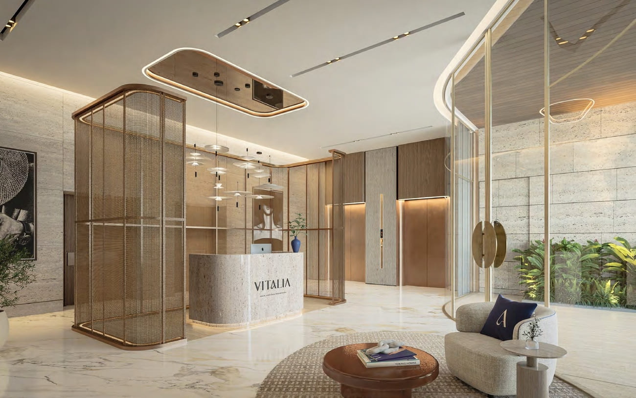 Vitalia Palm Jumeirah Residences lobby 1