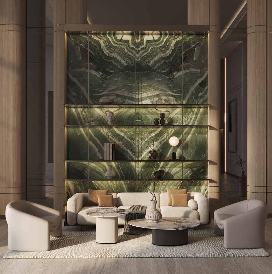 Binghatti Amberhall lobby 2