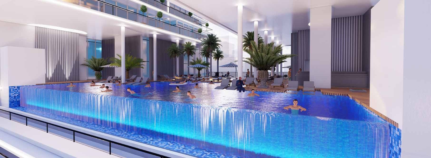 Adults infinity pool amenity image