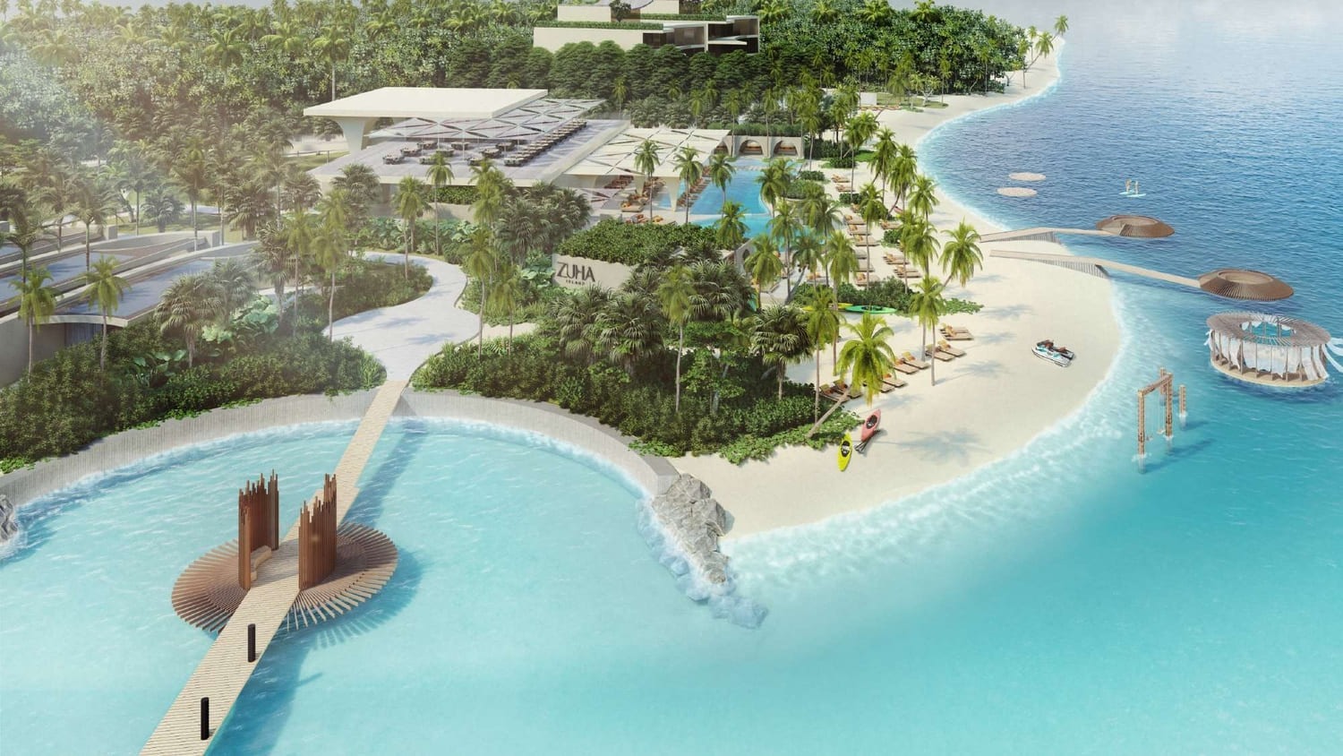 Zuha Island architecture 11