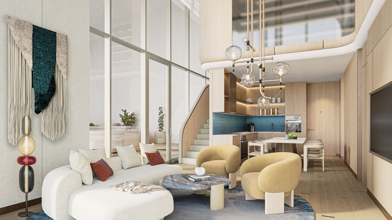 W Residences Al Marjan Island RAK interior 4