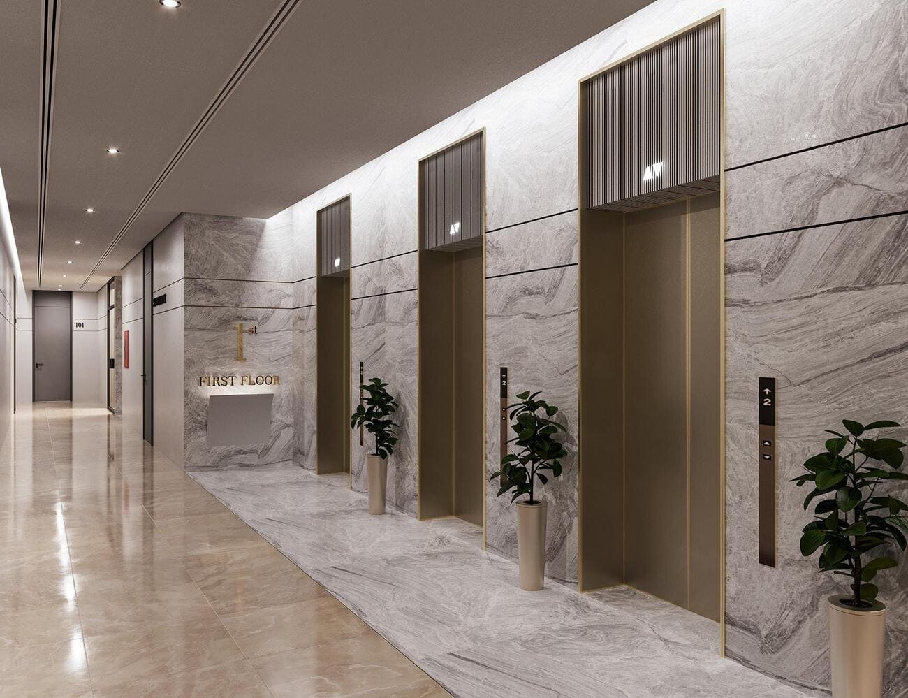 Palatium Residence lobby 2