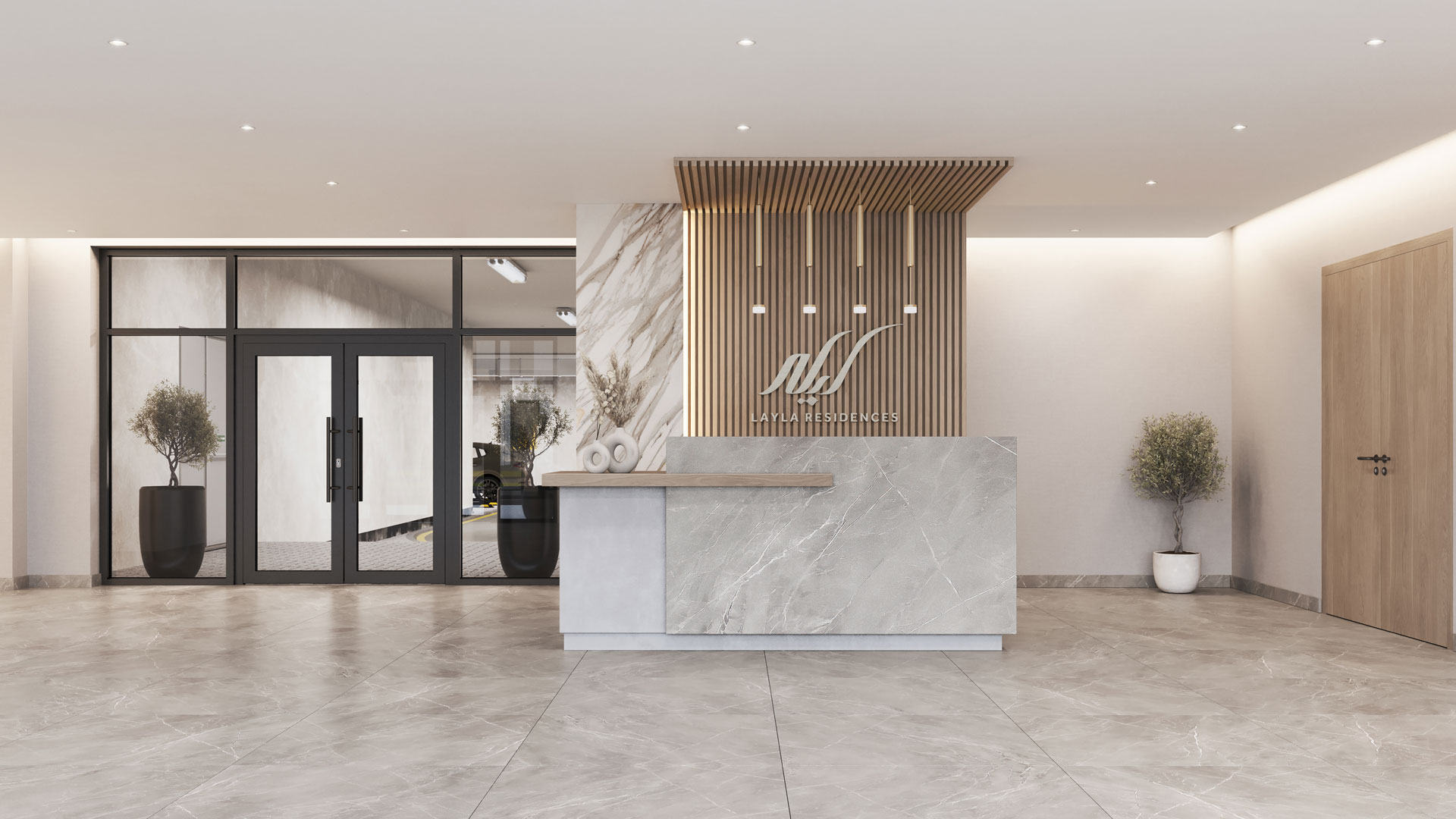 Layla Residences lobby 1