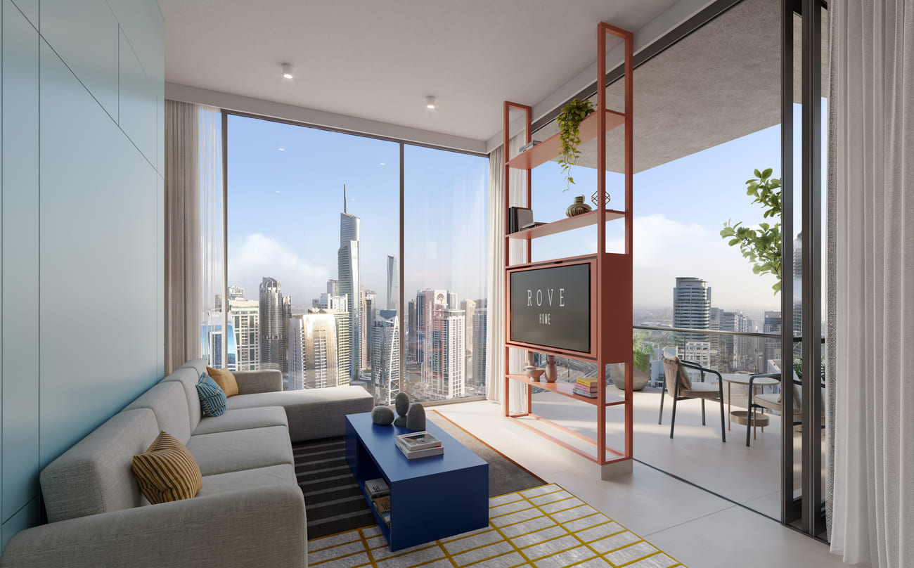 Rove Home Dubai Marina interior 3