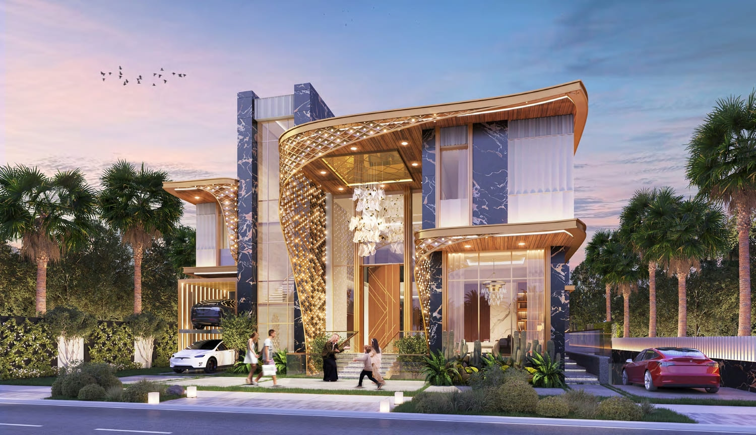 Damac Hills - Gems Estates architecture 3