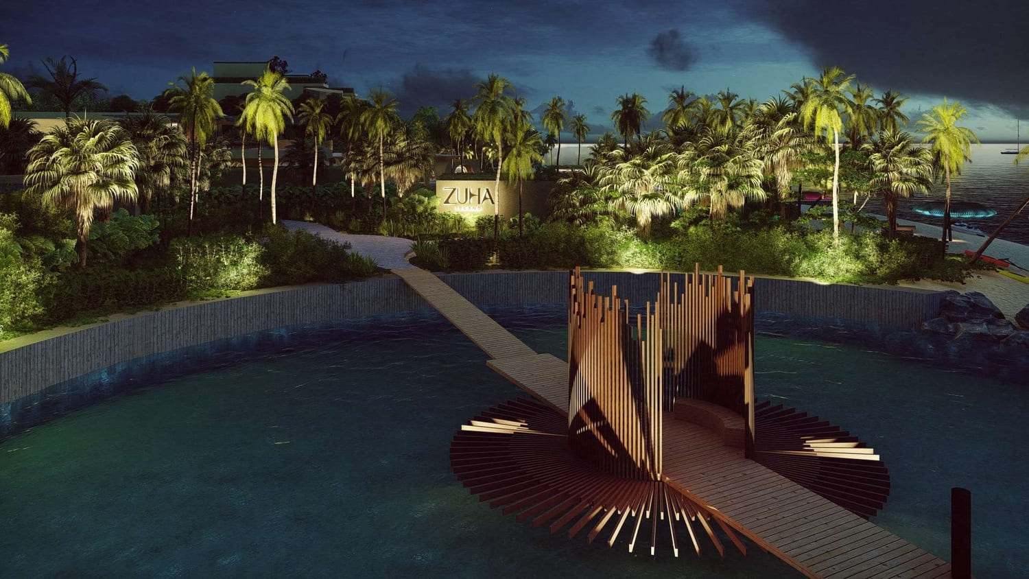 Zuha Island architecture 12