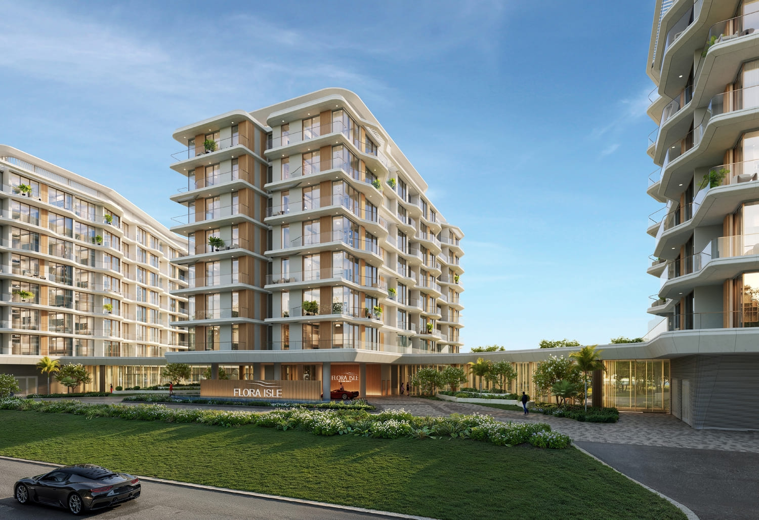 Flora Isle Beachfront Residences architecture 4