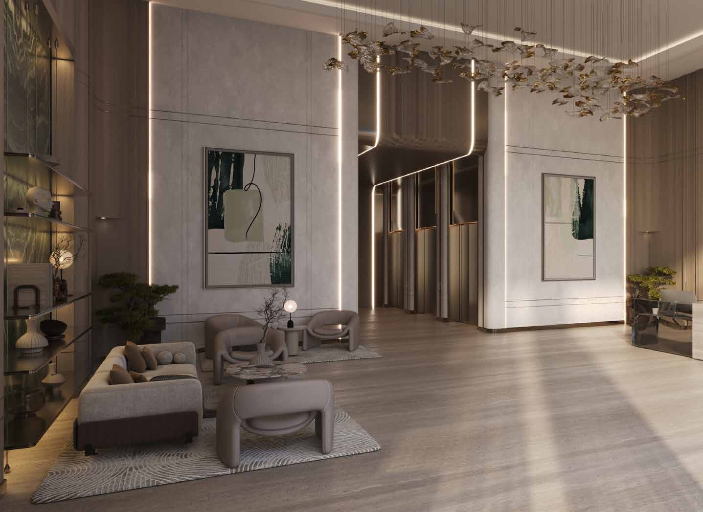 Binghatti Amberhall lobby 3