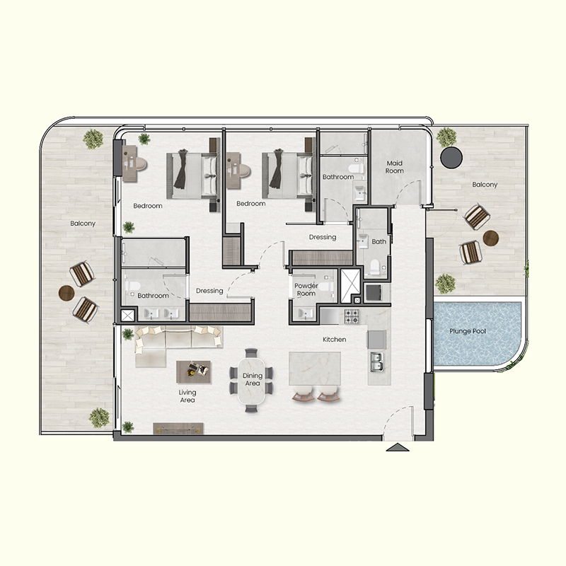 Apartments plan