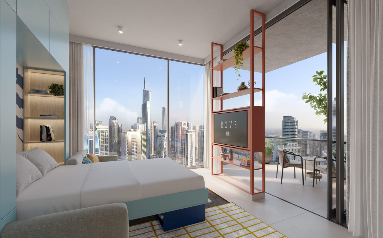 Rove Home Dubai Marina interior 4