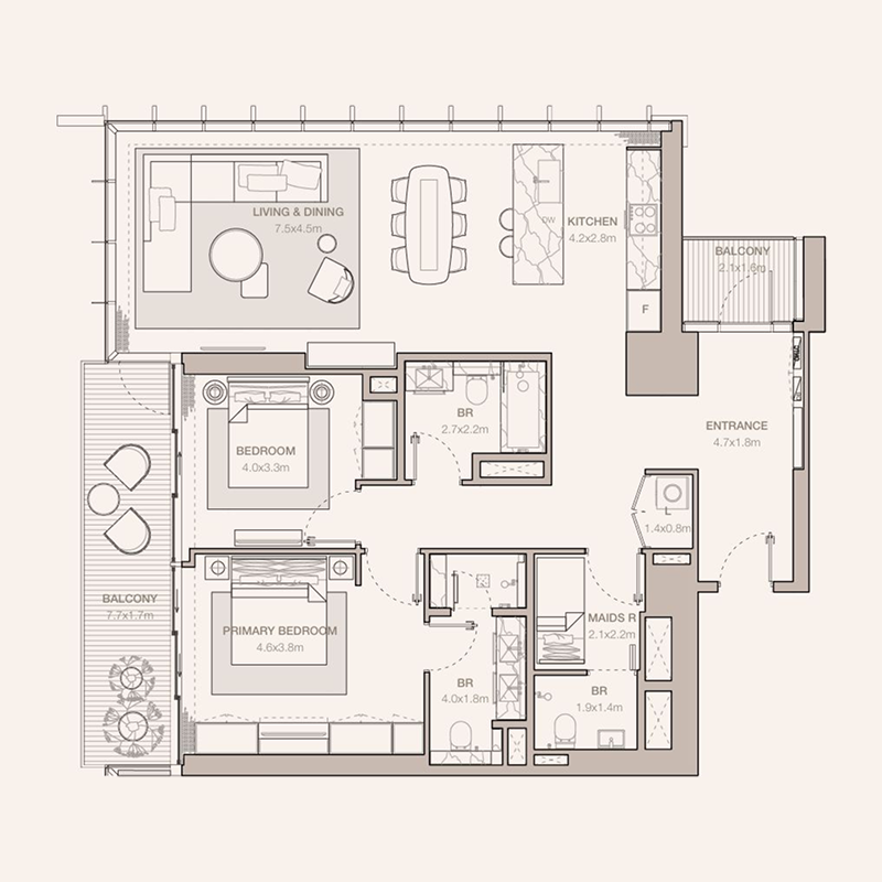 Apartments plan